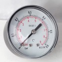 Dry pressure gauge 0,,6 Bar diameter dn 63mm back