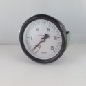 Dry pressure gauge 25 Kg/Cm2 diameter dn 80mm back 1/4"Bsp