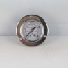 Glycerine filled pressure gauge 400 Bar flange diameter dn 40mm