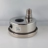 Stainless steel pressure gauge 25 Bar diameter dn 100mm back