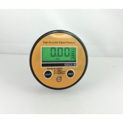 Manometro Digitale DN 63mm 0-1000 BAR precisione kl 0,5 attacco inox Radiale 1/2"Gas