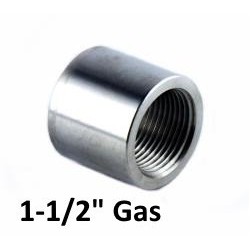 Stainless Steel socket aisi 1-1/2"Bspt