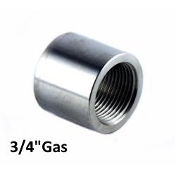 Stainless Steel socket aisi 3/4"Bspt
