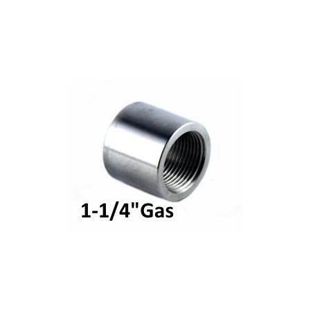 Stainless Steel socket aisi 1-1/4"Bspt