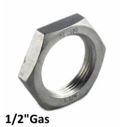 Ghiera inox  aisi 316 1/2"Gas