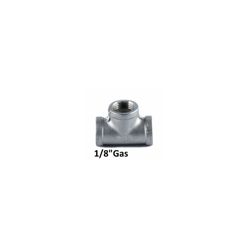 TEE inox X461 1/8"Gas