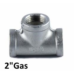 TEE inox 2"Gas