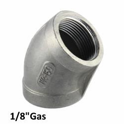 Stainless Steel 45 Elbow  female/female 1/8"Bsp