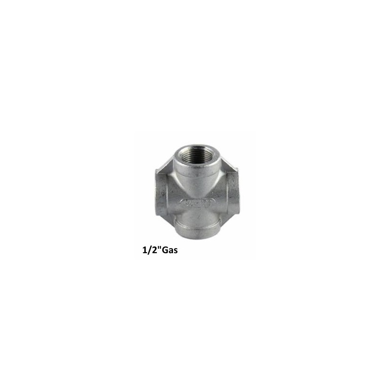 Croce inox 1/2"Gas Croce inox 1/2"Gas