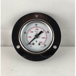 Dry pressure gauge 400 Bar diameter dn 40mm front flange