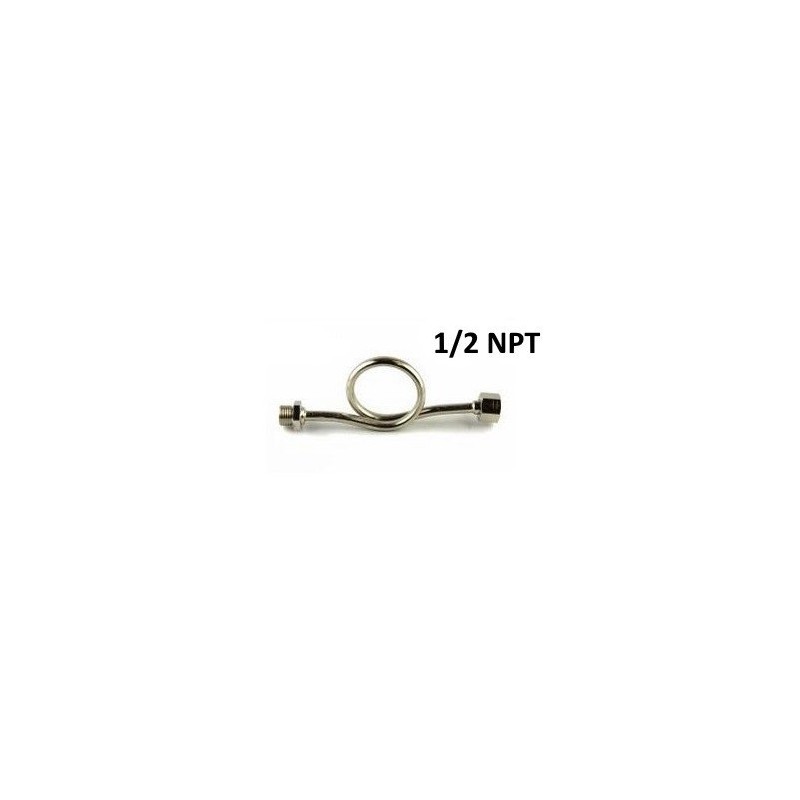 Serpentina raffreddamento in acciaio inox da 1/2"NPT Serpentina raffreddamento in acciaio inox da 1/2"NPT